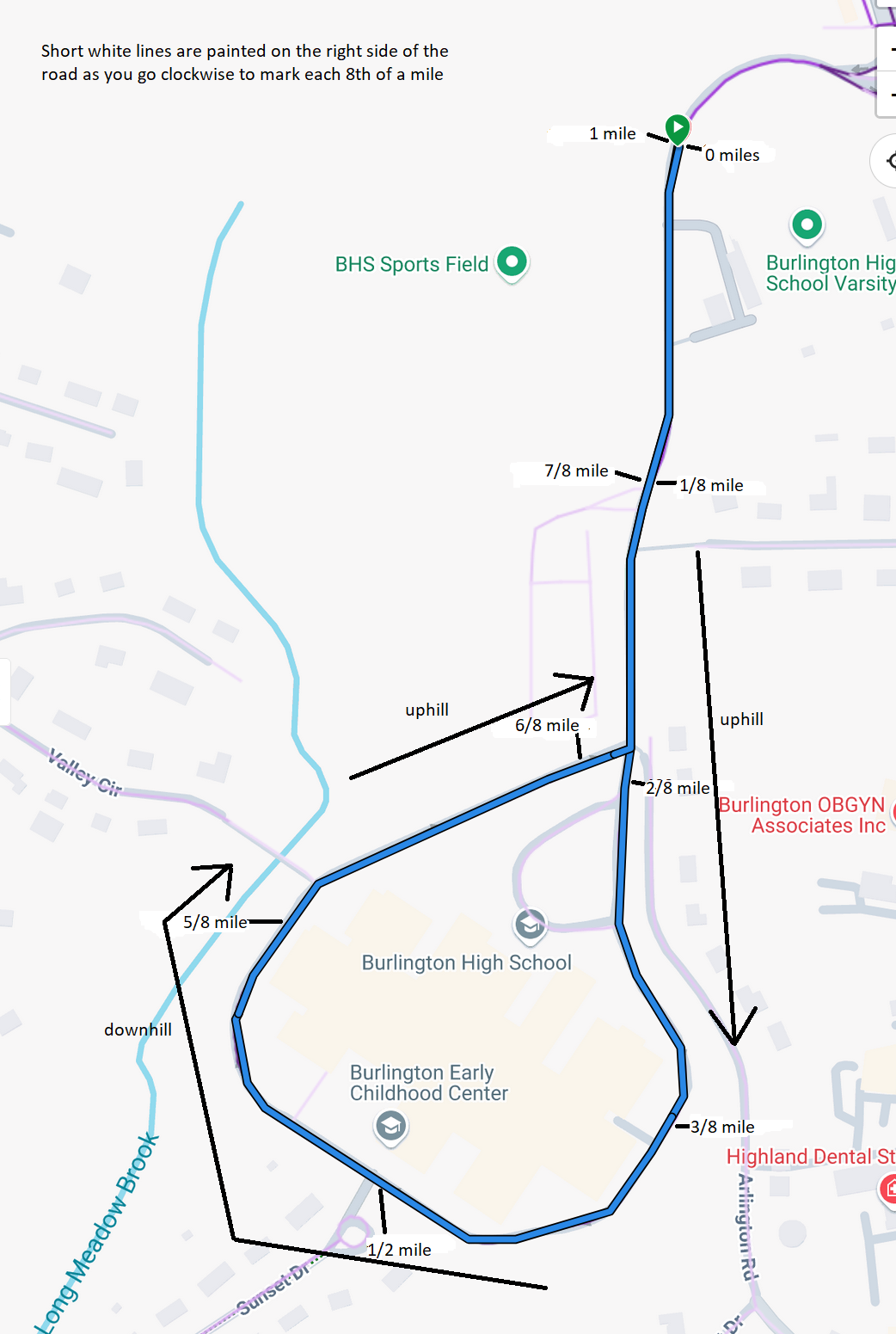 Tuesday Evening Workout meeting locations & course maps - Shamrock ...